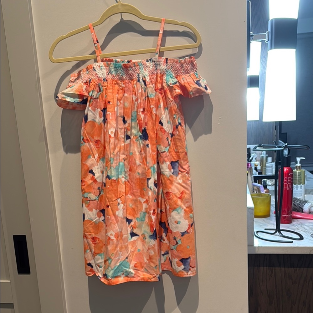 Floral Off-Shoulder Dress
